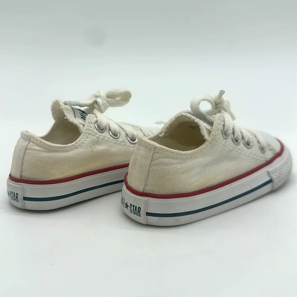 Size 5 Infant Converse CT RAVE OX Chuck Taylor All Star Optical White
